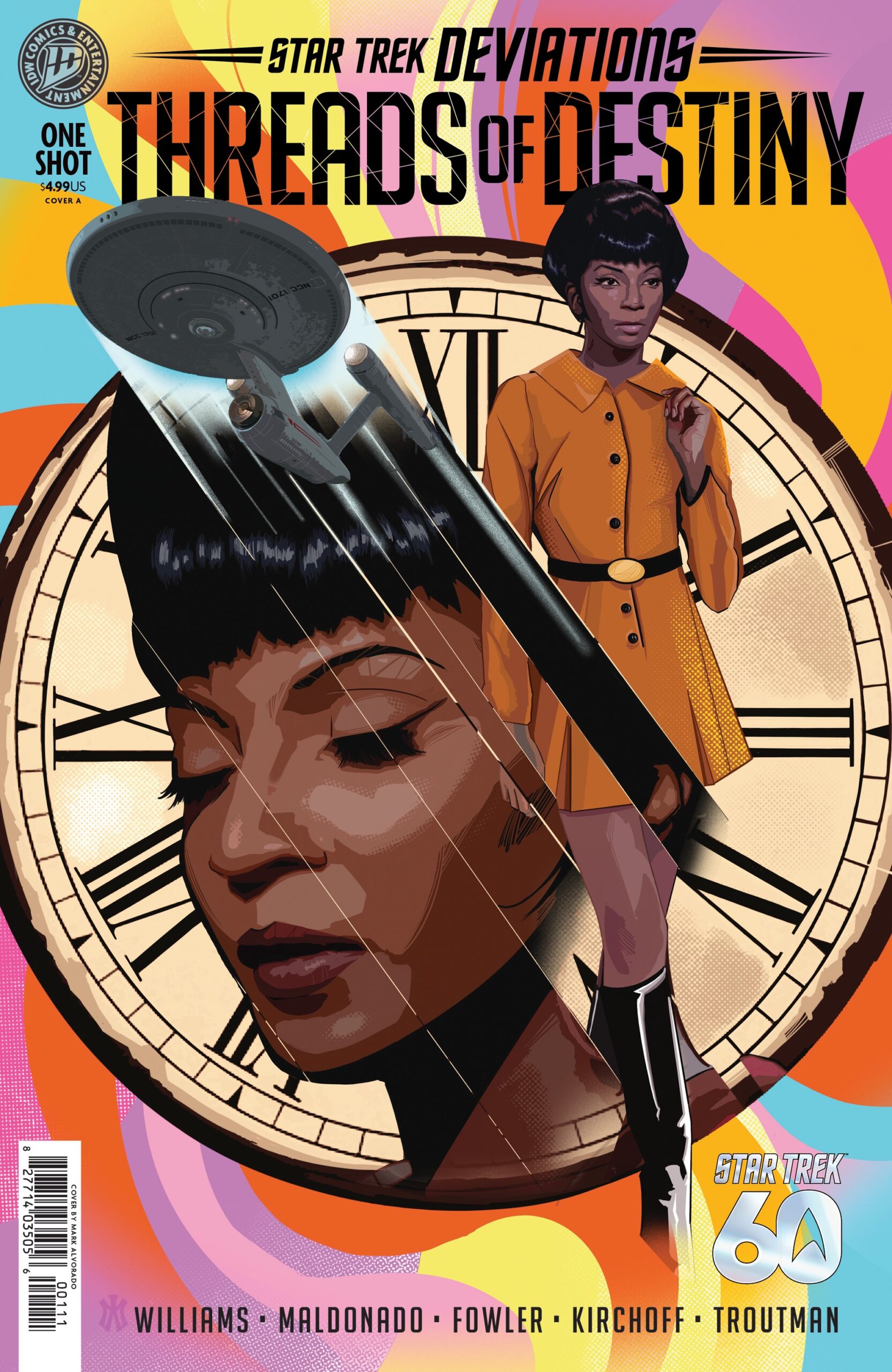 Star Trek: Deviations--Threads of Destiny Cover A