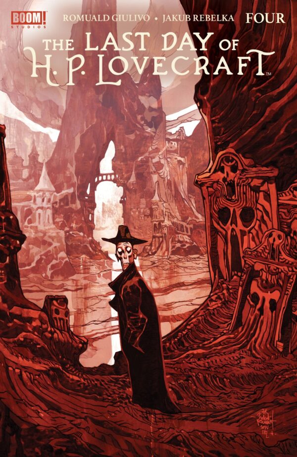 The Last Day of H.P. Lovecraft #4 Cover A