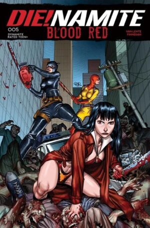 Dienamite Blood Red #5 Cover A