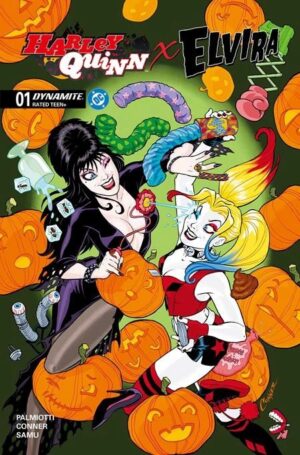 Harley Quinn X Elvira #1 Cover A