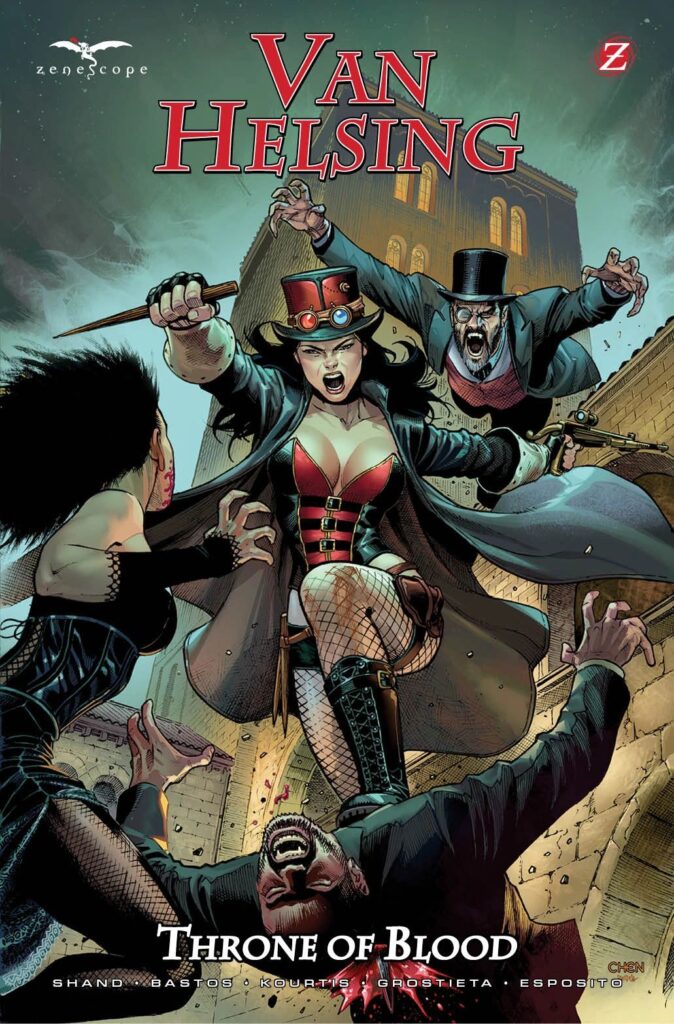 Van Helsing: Throne of Blood Cover A