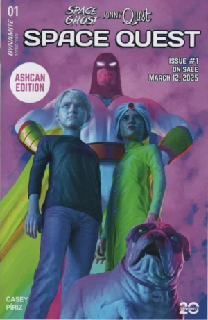 Space Ghost/Jonny Quest Space Quest #1 Ashcan Retailer Preview Mark Spears 2025