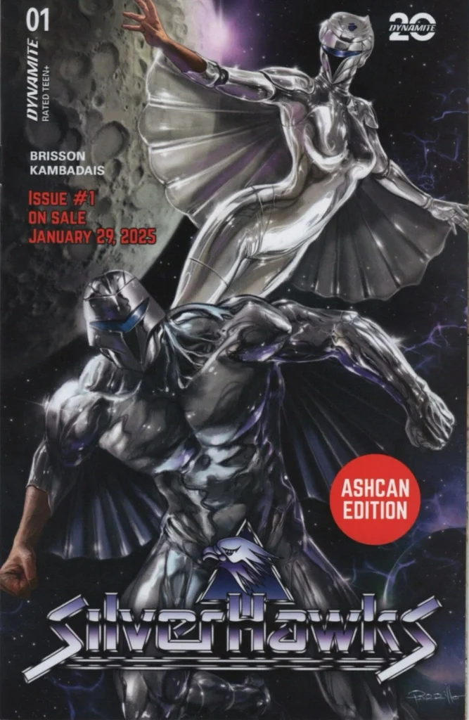 Silverhawks #1 Ashcan Edition 2025 Dynamite Entertainment