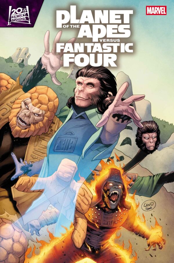 Planet Of The Dark Apes Vs. Fantastic Four #2