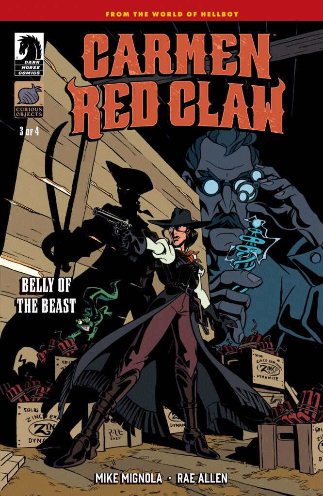 Carmen Red Claw: Belly of the Beast #3 Cover A