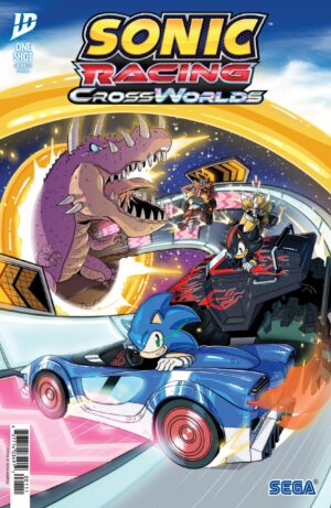 Sonic the Hedgehog: Sonic Racing CrossWorlds Cover A