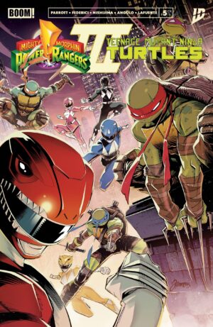 Mighty Morphin Power Rangers/Teenage Mutant Ninja Turtles III #5 Cover A