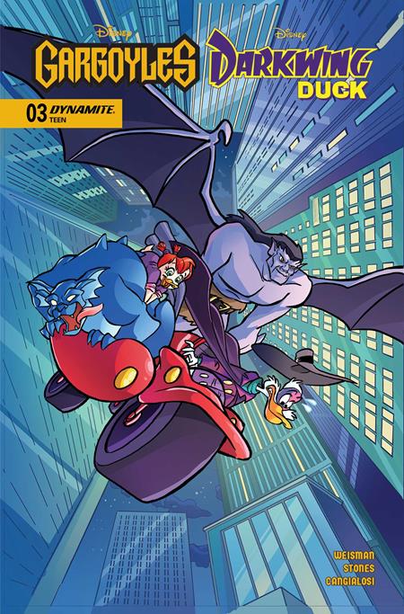 Gargoyles Darkwing Duck #3 Cover A