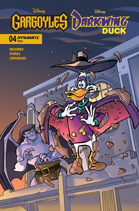 Gargoyles Darkwing Duck #4 Cover A