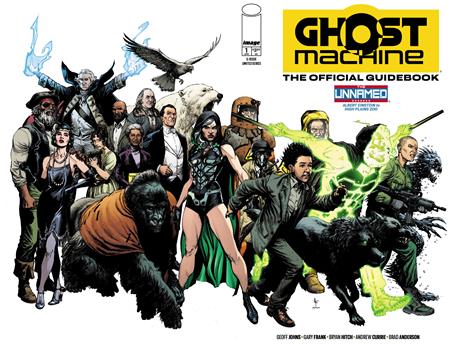 Ghost Machine The Official Guidebook #1 Cover A