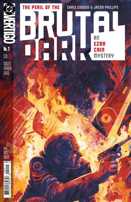 The Peril of the Brutal Dark an Ezra Cain Mystery #2 Cover A