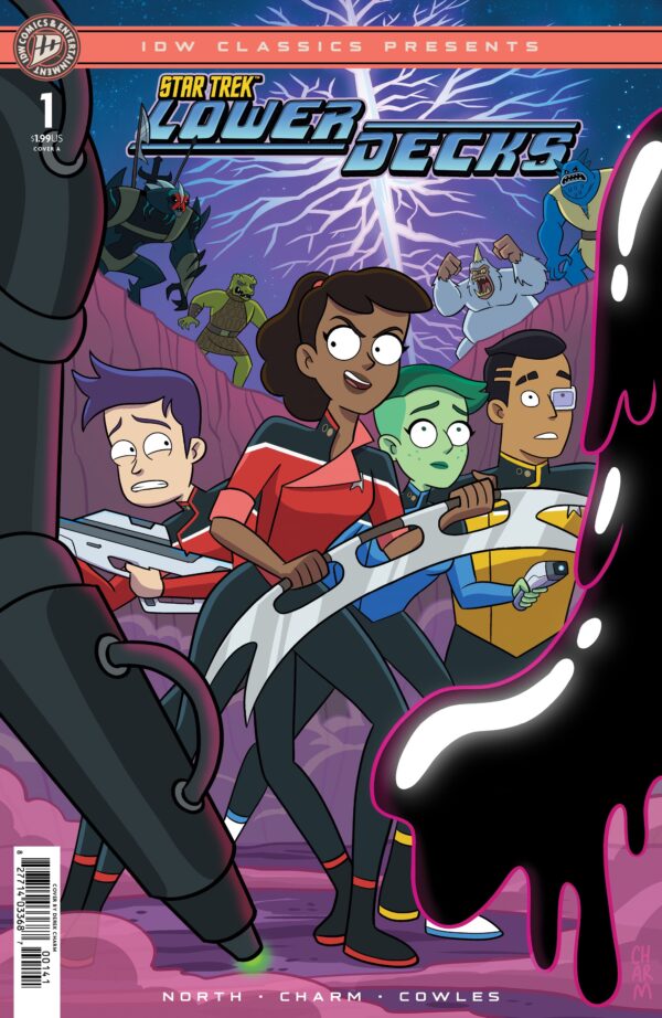 Star Trek: Lower Decks #1: IDW Classics Cover A