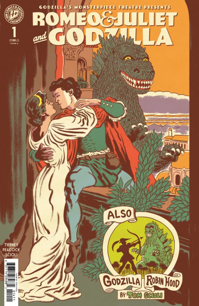Romeo & Juliet & Godzilla Cover A