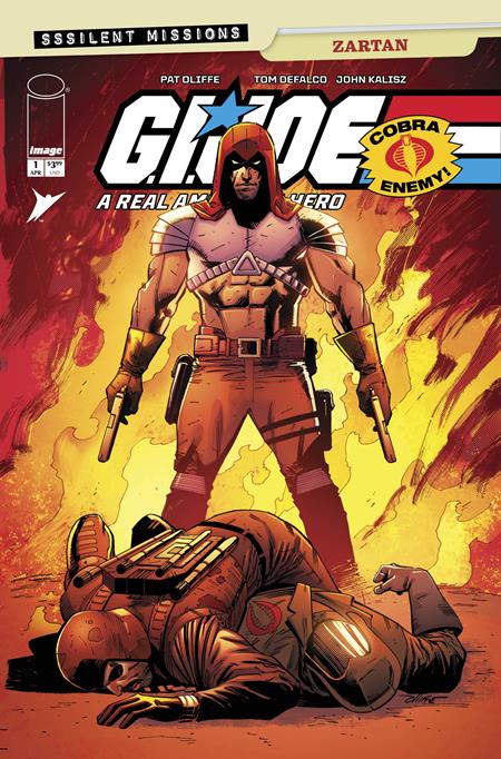 G.I. Joe A Real American Hero Sssilent Missions Zartan (One Shot)