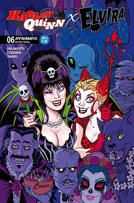 Harley Quinn x Elvira #6 Cover A