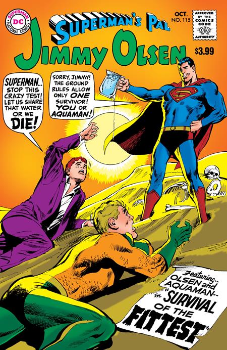 Superman's Pal Jimmy Olsen #115 Facsimile Edition Cover A