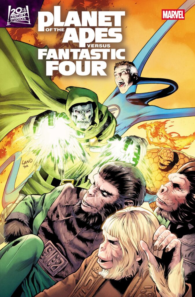 Planet Of The Apes Vs. Fantastic Four #4