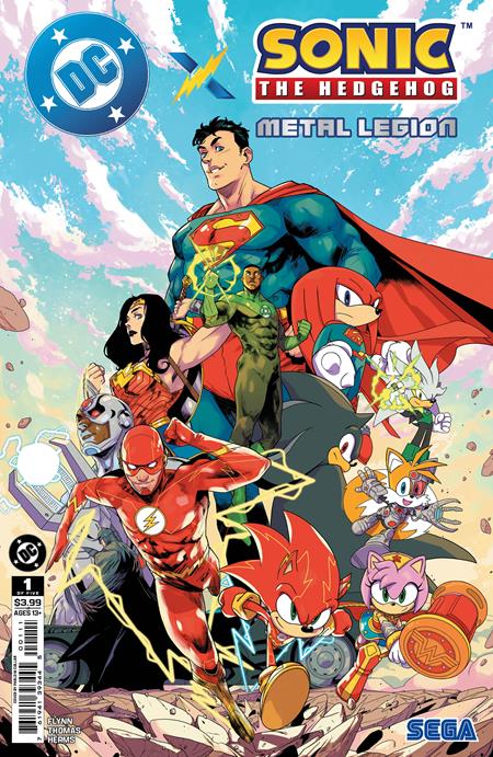 DC x Sonic the Hedgehog: The Metal Legion #1 Cover A