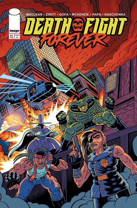 Death Fight Forever #4 Cover A