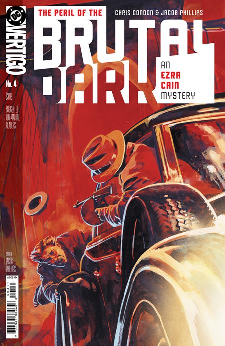 The Peril of the Brutal Dark: An Ezra Cain Mystery #4 Cover A