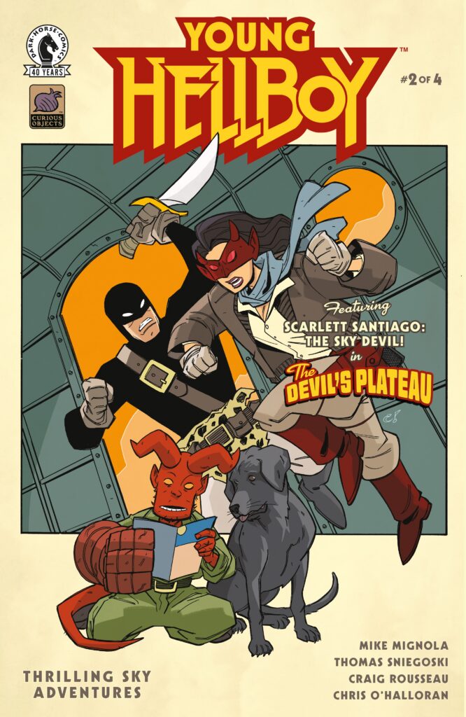 Young Hellboy: Thrilling Sky Adventures #2 Cover A