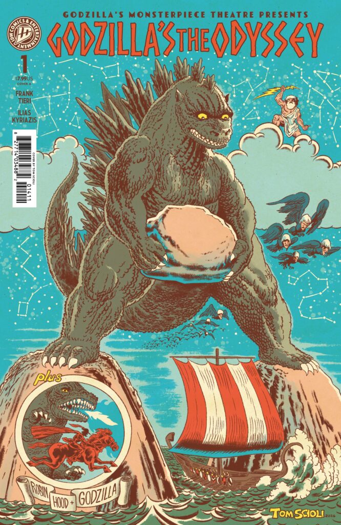 Godzilla’s Monsterpiece Theatre Presents: Godzilla’s The Odyssey Cover A