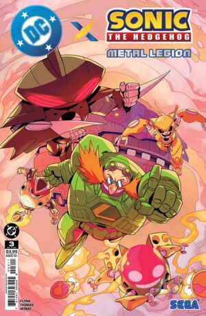 DC X Sonic the Hedgehog The Metal Legion #3 Cover A