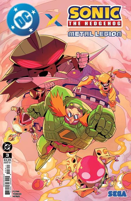 DC X Sonic the Hedgehog The Metal Legion #3 Cover A