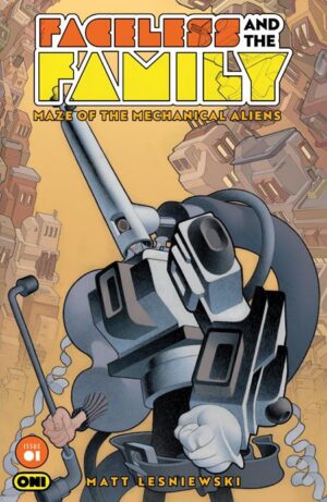 Faceless and the Family Maze of the Mechanical Aliens #1 Cover A