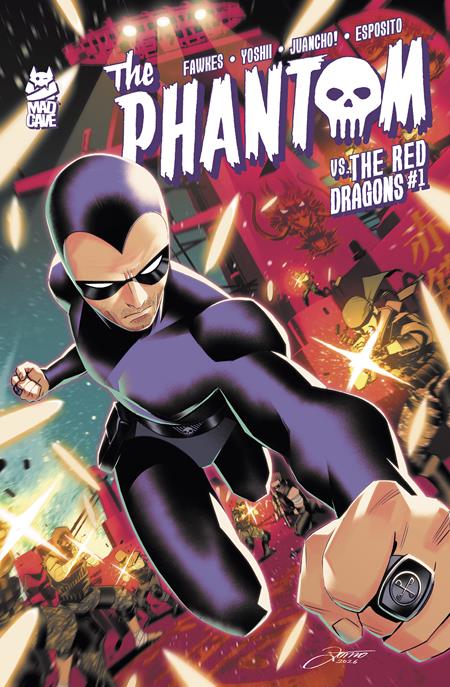 Phantom vs the Red Dragons (One Shot) Cover A
