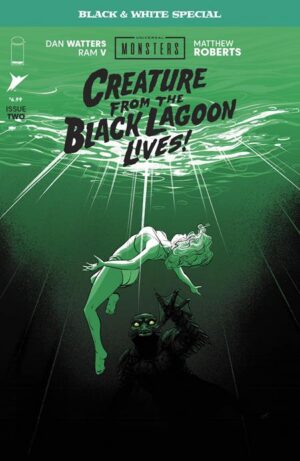 Universal Monsters Creature From the Black Lagoon Lives B & W Special #2 Cover A
