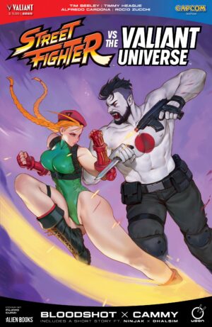 Street Fighter Vs. The Valiant Universe Special Cover A