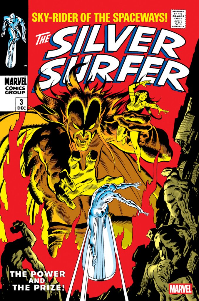 Silver Surfer #3 Facsimile Edition Foil Variant Cover