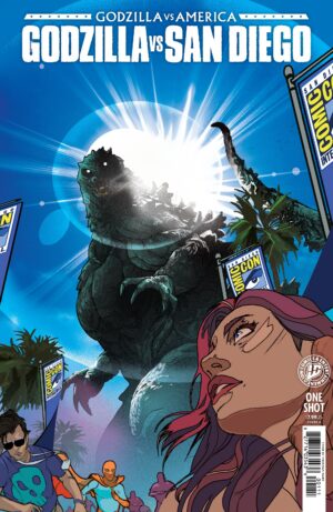Godzilla Vs. America: San Diego Cover A