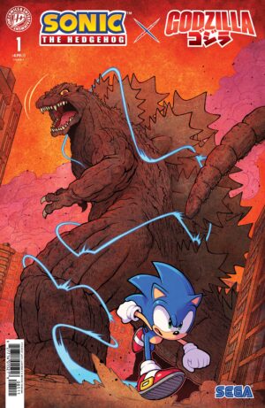 Sonic the Hedgehog x Godzilla #1 Cover A