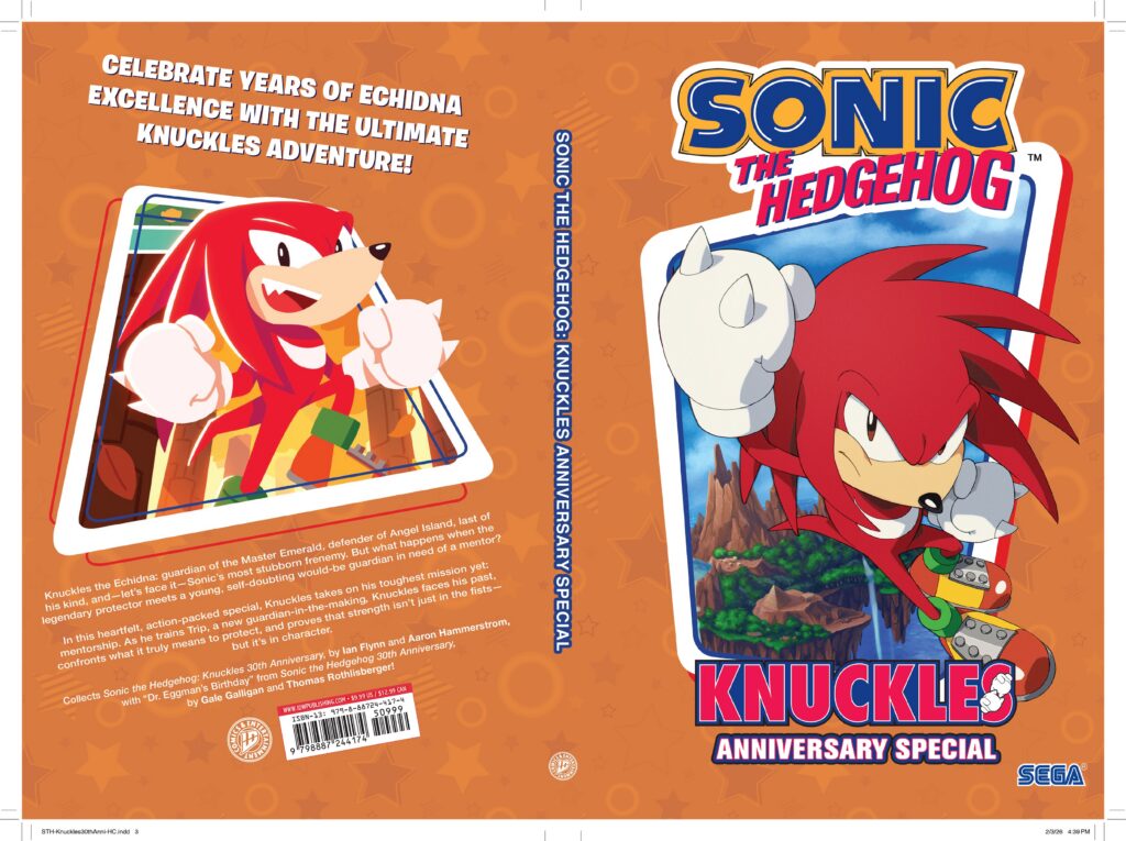 Sonic the Hedgehog: Knuckles Anniversary Special Hardcover