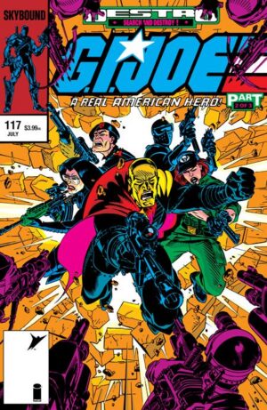 GI Joe A Real American Hero #117 Hama Files Edition Cover A