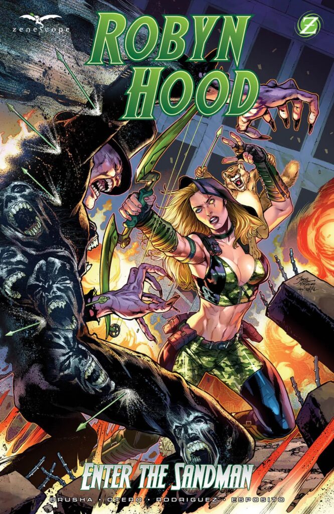 Robyn Hood: Enter the Sandman Cover A