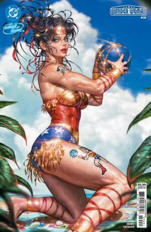 Wonder Woman #35 Variant Swimsuit Cover E