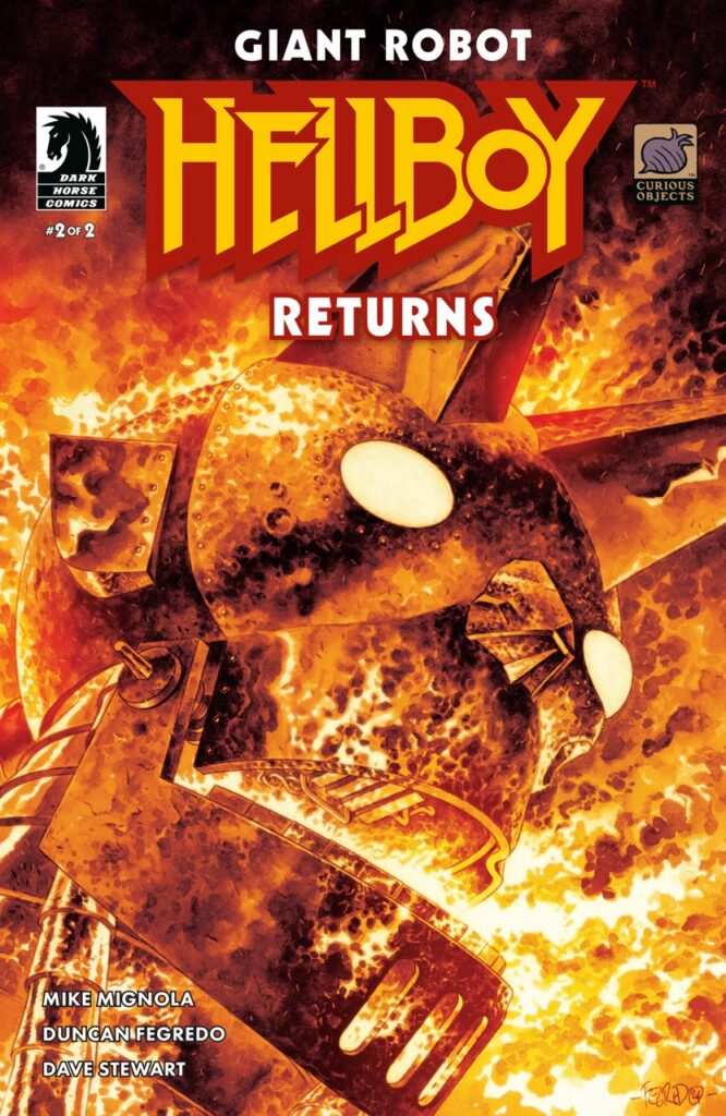 Giant Robot Hellboy Returns #2 Cover A