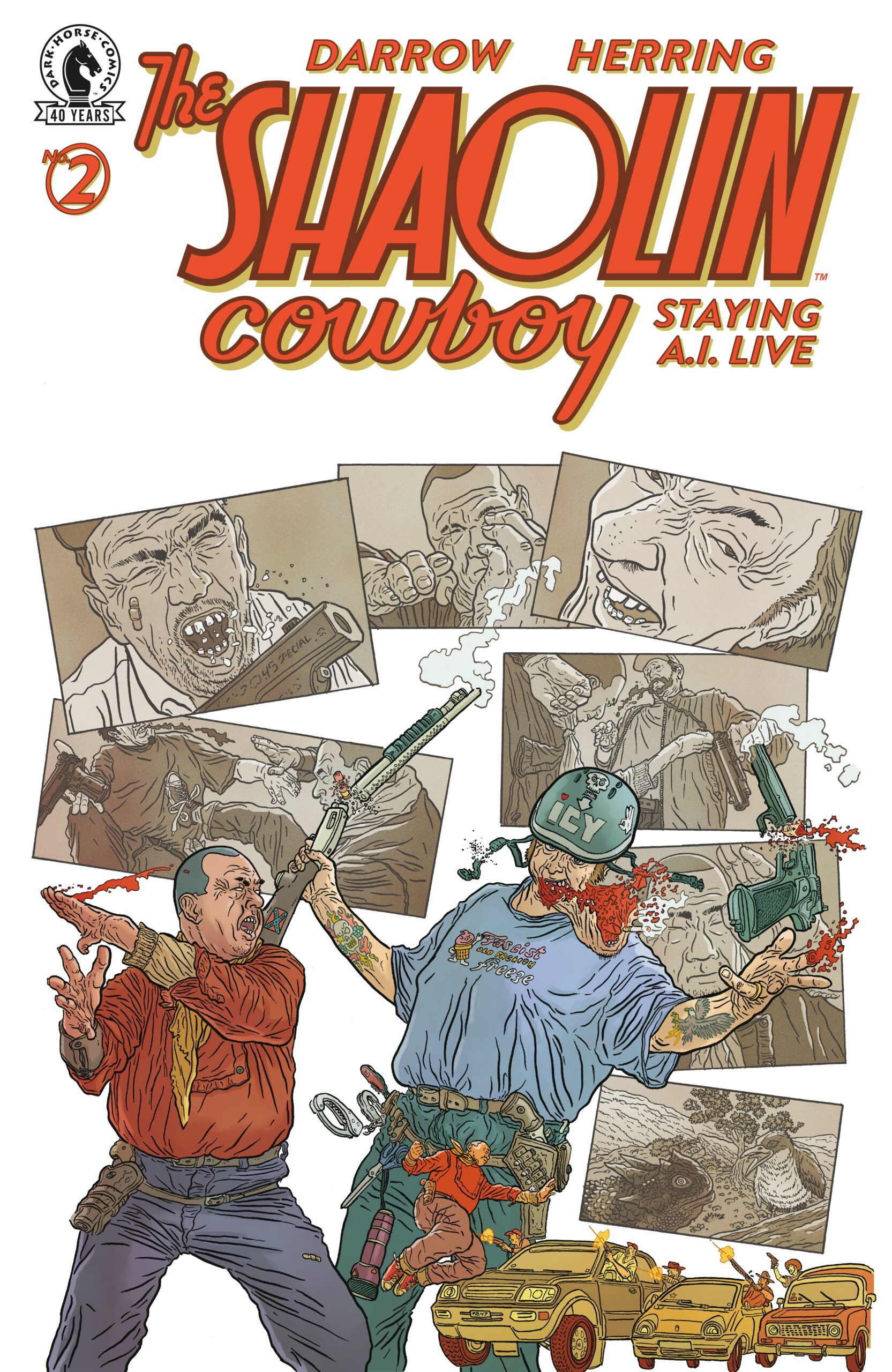 Shaolin Cowboy: Staying A.I.Live #2 Cover A