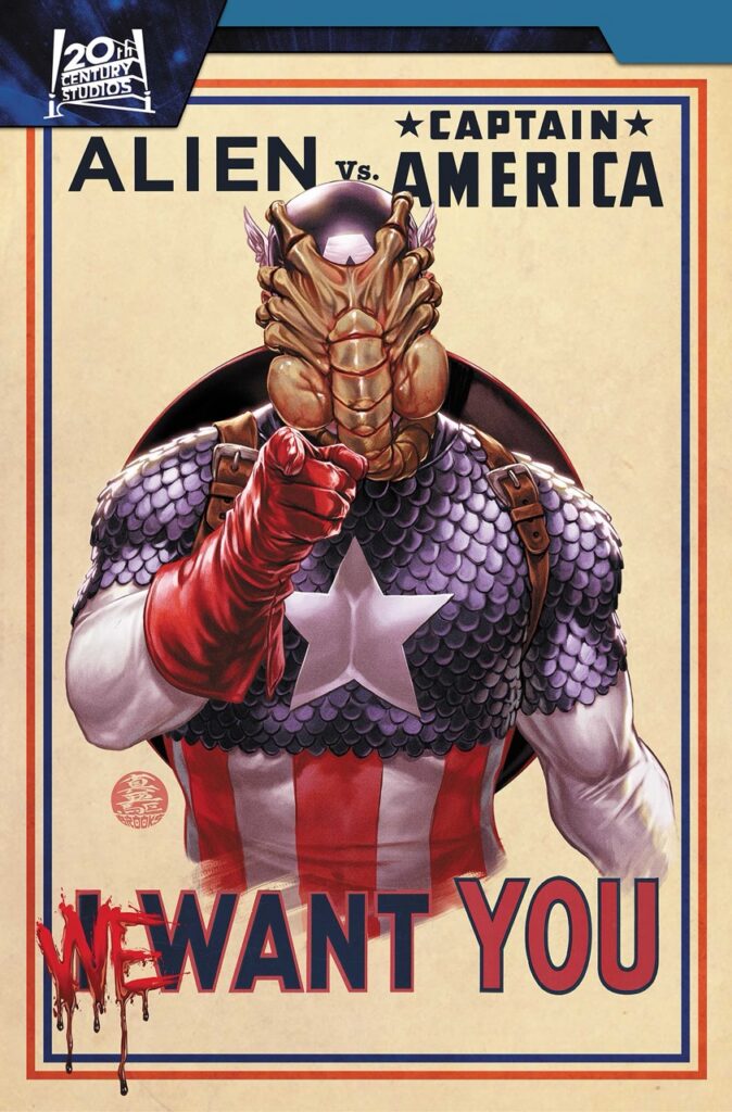 Alien vs. Captain America Trade Paperback