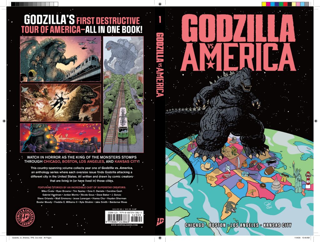 Godzilla Vs. America: Boston, Chicago, Kansas City, Los Angeles Trade Paperback