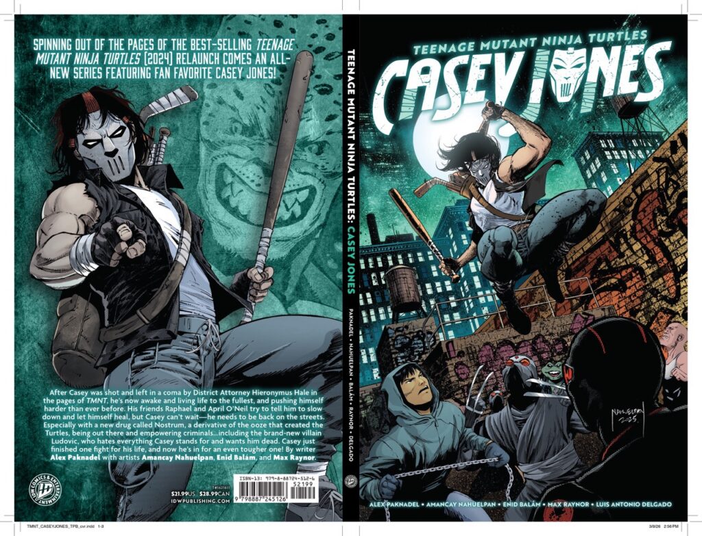Teenage Mutant Ninja Turtles: Casey Jones Trade Paperback
