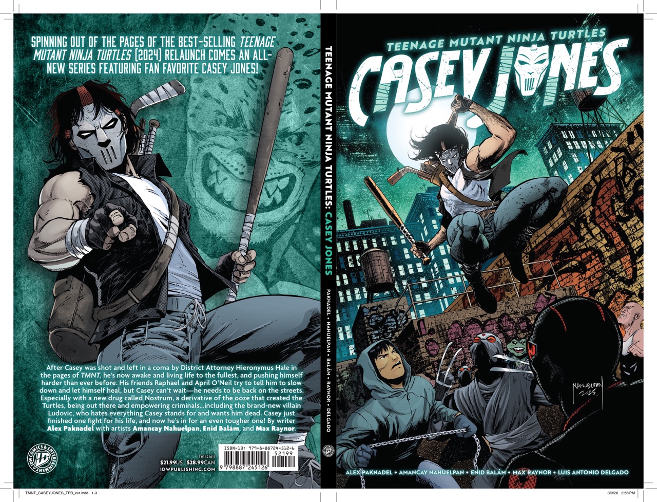 Teenage Mutant Ninja Turtles: Casey Jones Trade Paperback