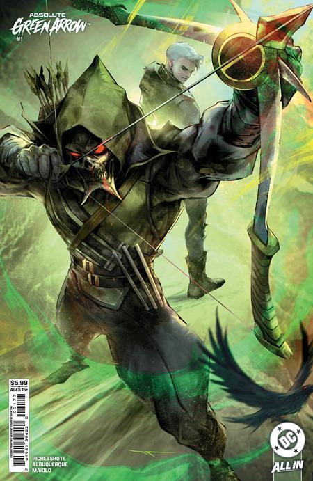 Absolute Green Arrow #1 Second Printing Variant B Cover