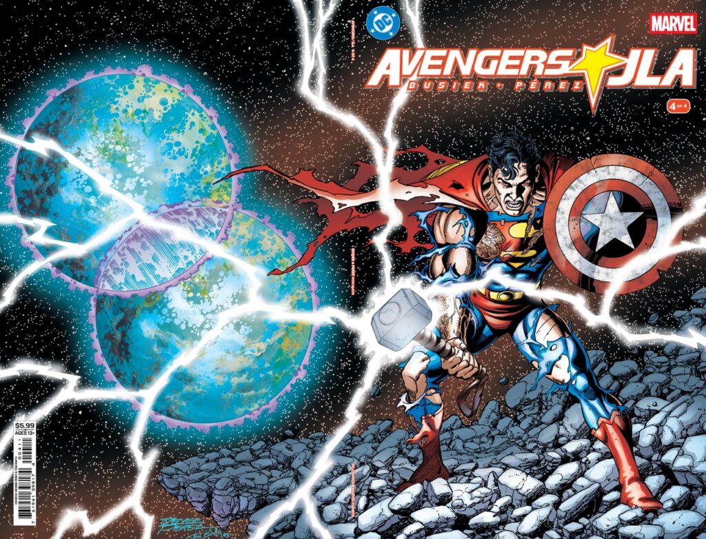 Avengers / JLA #4 Facsimile Edition Cover A
