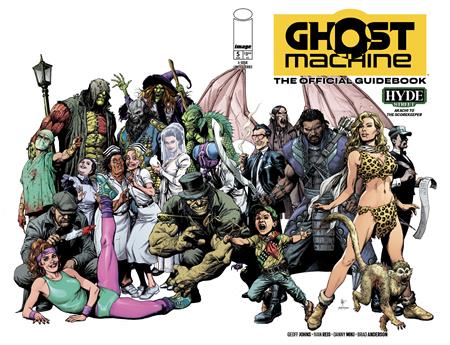 Ghost Machine the Official Guidebook #5 Cover A