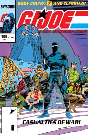 G.I. Joe: A Real American Hero #109 Hama Files Edition Cover A