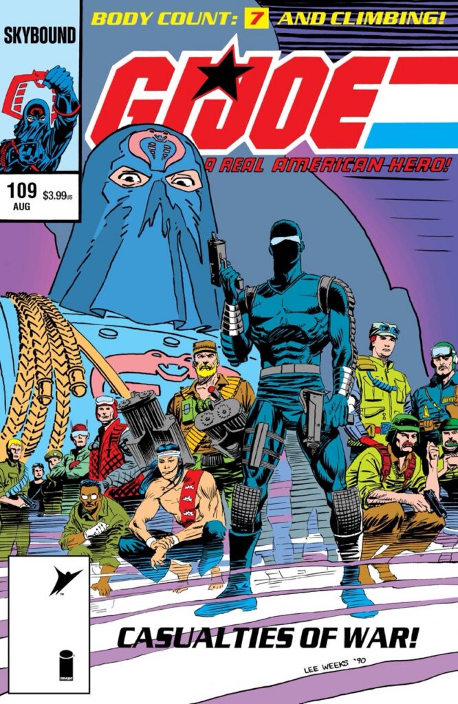 G.I. Joe: A Real American Hero #109 Hama Files Edition Cover A